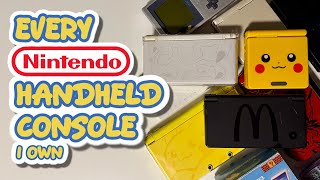 My ENTIRE Nintendo Handheld Console Collection! (2026)