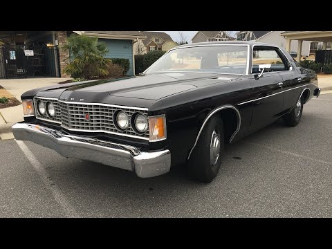 docobuy 1973 Ford Galaxie 500 (400 V8) 4-Door Hardtop: One Cool Cop Car