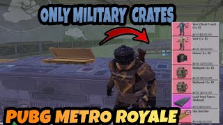 ONLY MILITARY SUPPLY CRATE -I CORNERED THE RUSSIAN TEAM   - PUBG METRO ROYALE