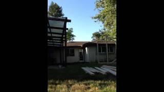 timelapse - building shade structure