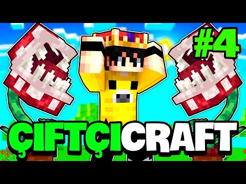 GİZEMLİ TOHUMLAR ÜRETTİK! | Minecraft ÇiftçiCraft #4