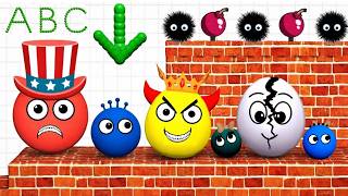 😂 We Challenge 3×3 Games / Hide ball 🆚 Draw to Smash 🆚 Lucky balls and 2048 Gameplay part 54 screenshot 4