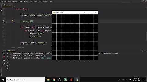 How to Create a Grid in Python #coordinatesystem #grid #pythonprogramming