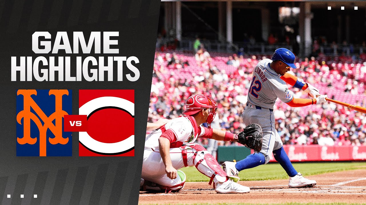 Mets vs. Reds Game Highlights (4/7/24) | MLB Highlights