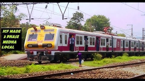 First ICF Made 3 PHASE MEDHA EMU of Eastern Railways//Howrah-Arambagh Local Train