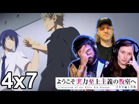 Hosen Being Hosen... Classroom Of The Elite S4 Episode 7 Reaction | AVR2