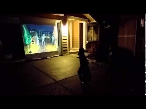 Halloween Kinect graveyard