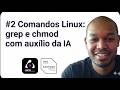 Comandos Linux: grep e chmod com auxílio da IA