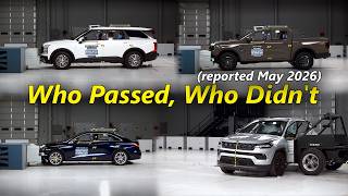 7 Cars Just Crash Tested by IIHS — Here's What Happened🔥