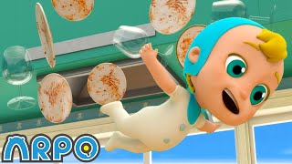 Cleaning DISASTER!!! | Baby Daniel and ARPO The Robot | Funny Cartoons for Kids