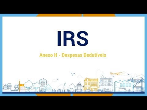 IRS - Anexo H- despesas dedutíveis