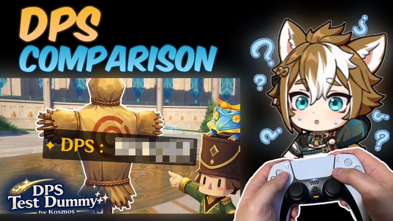 How much DPS does my Machine Gun Gorou do? (DPS Test Dummy) - Genshin Impact 