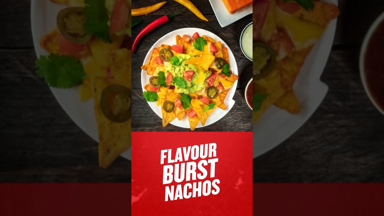 Flavour Burst Nachos Recipe | Cornitos