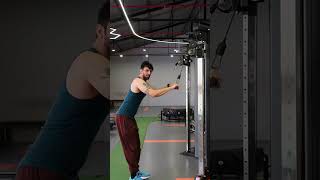 How to do Lat Pullover for back #backworkout #shorts