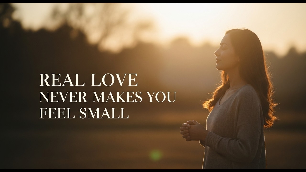 When someone truly loves you, they never make you feel small | Louise Hay