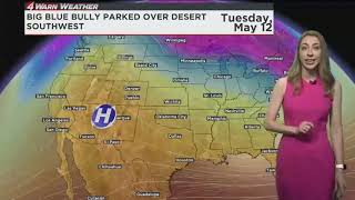 Warm start won't get any cooler Tuesday