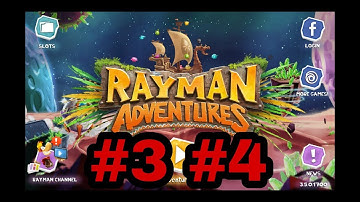 Rayman Adventures Gameplay (Adventures 3 ,4 ) Walkthrough (IOS / Android )