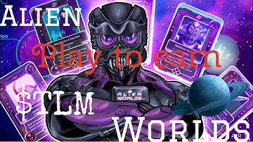 alien worlds No.1 most played blockchain game play to earn$$$