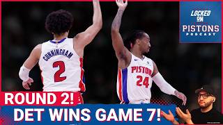 DETROIT PISTONS WIN GAME 7 AND ADVANCE TO THE SECOND ROUND FOR FIRST TIME SINCE 2008! screenshot 3