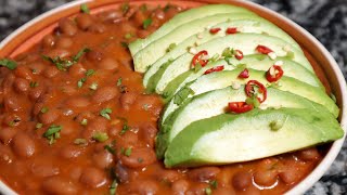 BEANS STEW Recipe // VERY THICCC and Saucy // budget friendly dinner or lunch idea