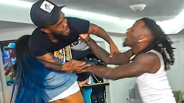 Blueface & Chrisean Rock FIGHT Kai Cenat's Dad..