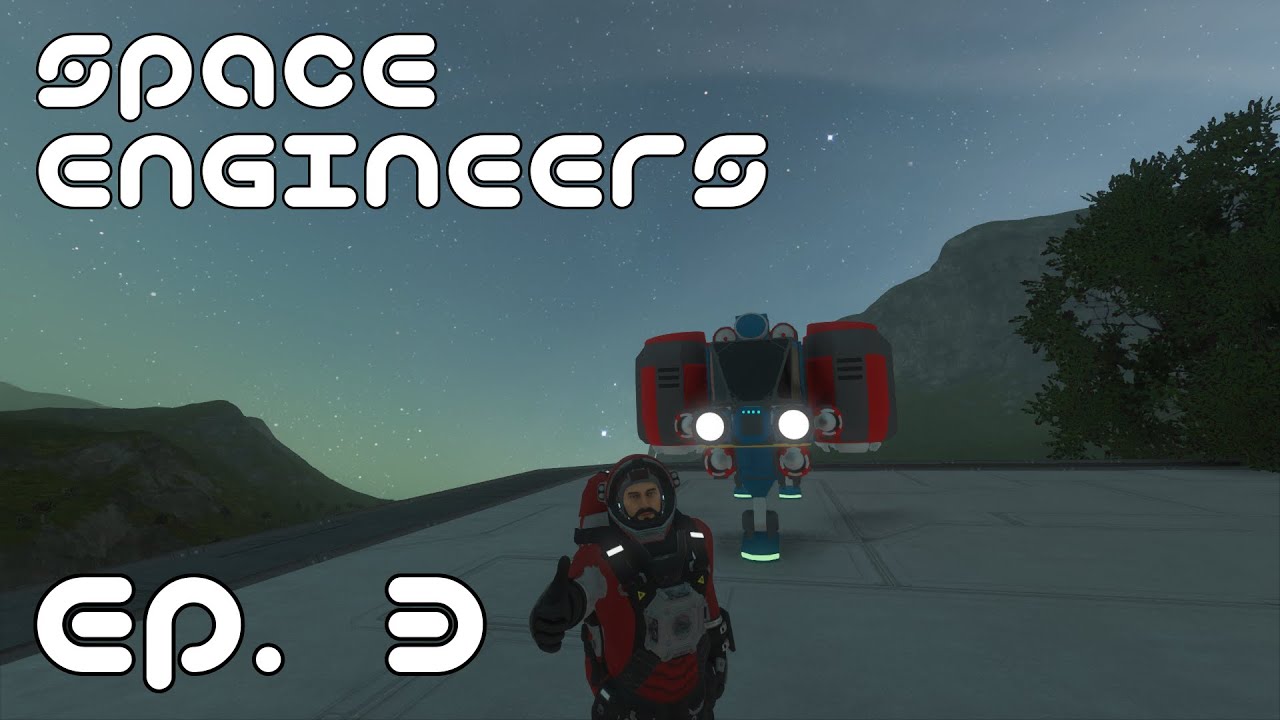 OUR FIRST SHIP! Space Engineers Survival LP Ep 3 - YouTube