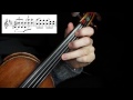 Seitz Concerto No.5 in D Major 3rd Movement Tutorial (tricky double stops) (Spanish subtitles)