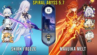 Download Lagu C0 Skirk Freeze and C0 Mavuika Melt | Genshin Impact Abyss 5.7 Floor 12 9 Stars MP3 Download Lagu C0 Skirk Freeze and C0 Mavuika Melt | Genshin Impact Abyss 5.7 Floor 12 9 Stars MP3