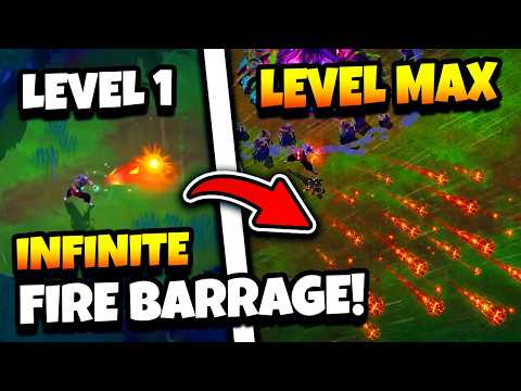 I BROKE This Spell Crafting Game with my INFINITE FIRE BARRAGE!
