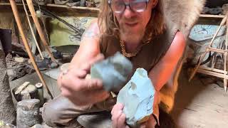 Stone’s from the sky, how to make a Langdale greenstone axe head
