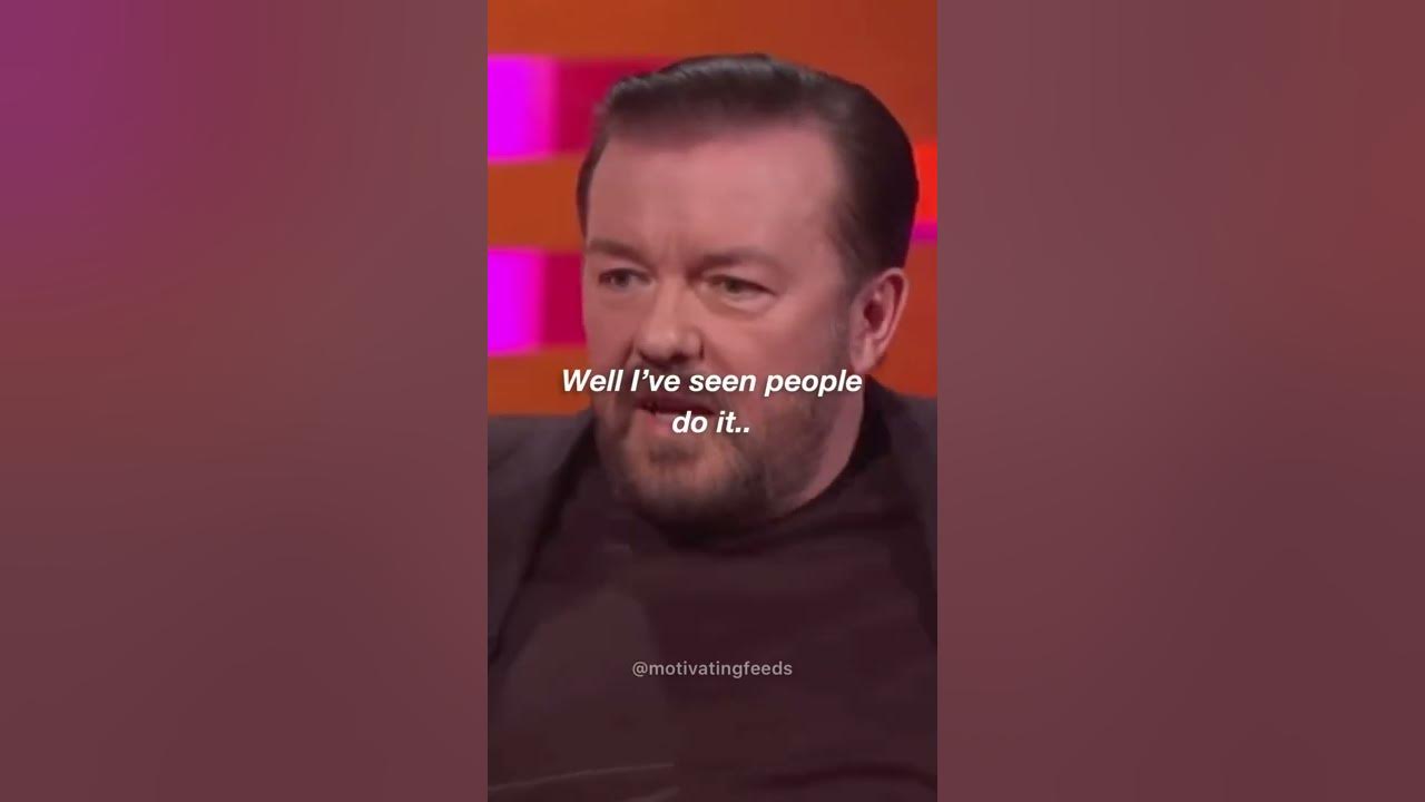 Ricky Gervais on driving 🤣🤣🤣 - YouTube