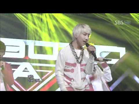 AA - So crazy (더블에이-미쳐서 그래) @SBS Inkigayo 인기가요 20111113
