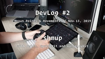 Indie Shmup Game Devlog #2 - Spawning Points & Movements