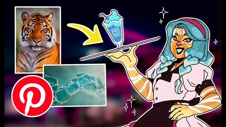 Turning Pinterest images into CHARACTERS 🌊💃 (CHARACTER DESIGN CHALLENGE)