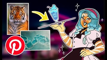 Turning Pinterest images into CHARACTERS 🌊💃 (CHARACTER DESIGN CHALLENGE)