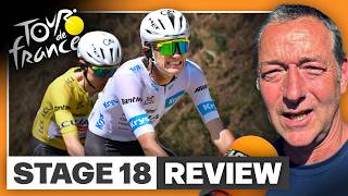 Have UAE Finally Shown Weakness? | Tour de France Stage 18 Breakdown screenshot 5