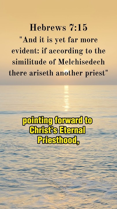 Hebrews 7 15 Explanation From The Works Of Church Fathers And hebrews-7-15-explanation-from-the-works-of-church-fathers-and