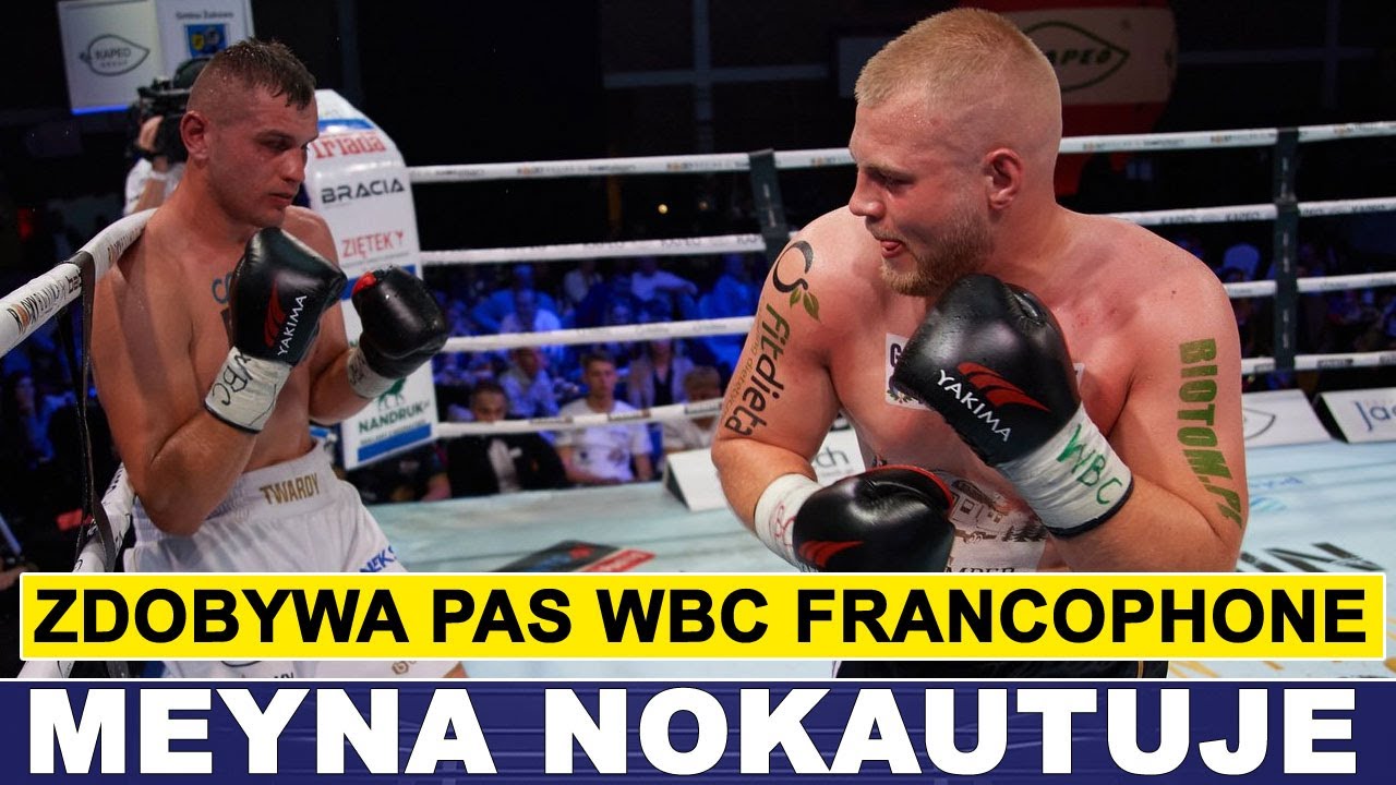 NOKAUT❗ MEYNA Z PASEM WBC FRANCOPHONE WAGI CIĘŻKIEJ