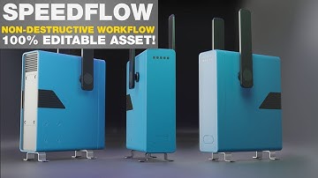 Speedflow - Non-Destructive Workflow - Basics - Blender 2.8