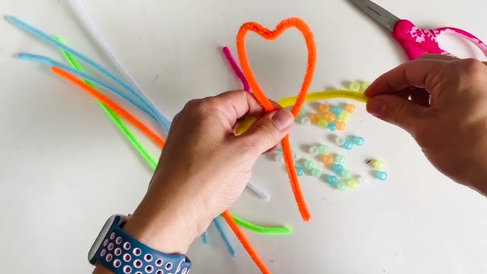 Fuzzy Stick Bubble Wands Craft