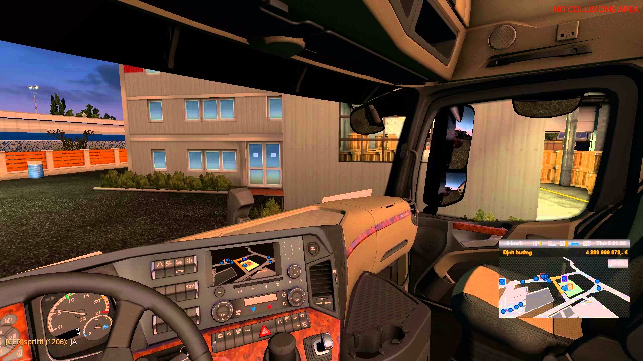 [VNS] Test TruckersMP CBRadio feature Euro Truck Simulator 2