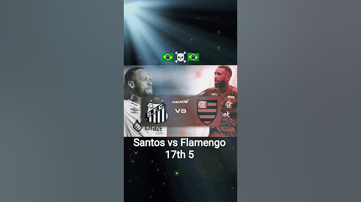 Santos vs Flamengo 17th 5 #vinicius 🇧🇷☠️🇧🇷⚽🥺