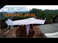 Cara Membuat Pesawat dari Kertas Terbang Lama || paper airplane