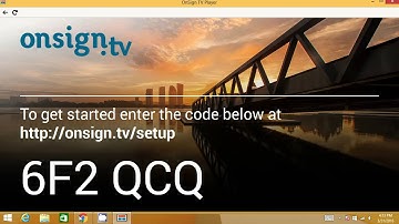 Tutorials OnSign TV - How to add a player to your OnSign TV account