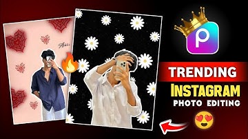 Instagram Trending Aesthetic Photo Editing Tutorial | Aesthetic Background Photo Editing Picsart