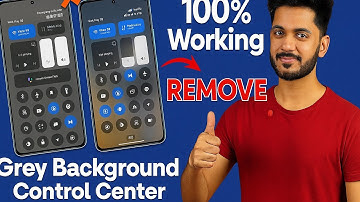 Remove Grey Background Control Center | Blur Enable In Control Center Hyperos 2.0 | New Trick 2025