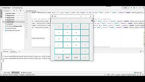 Calculator using Python - Final Project assignment for Stanford Online Course - by Faisal Rais