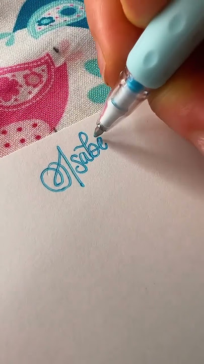 Name:Isabella ©️Brenda Kikza #lettering #calligraphylettering #youtubeshorts #calligraphy #art