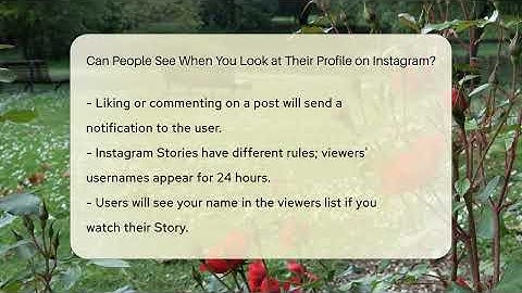 Can People See When You Look at Their Profile on Instagram? - Everyday-Networking