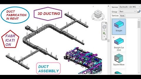 DUCT FABRICATION IN REVIT MEP II FABRICATION PART IN REVIT MEP II DUCT SUPPORT IN REVIT II